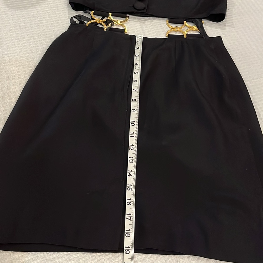 Geary Roark Kamisato Black Cocktail Dress. Sexy & Chic,Great for the Holidays 10 - Picture 10 of 15